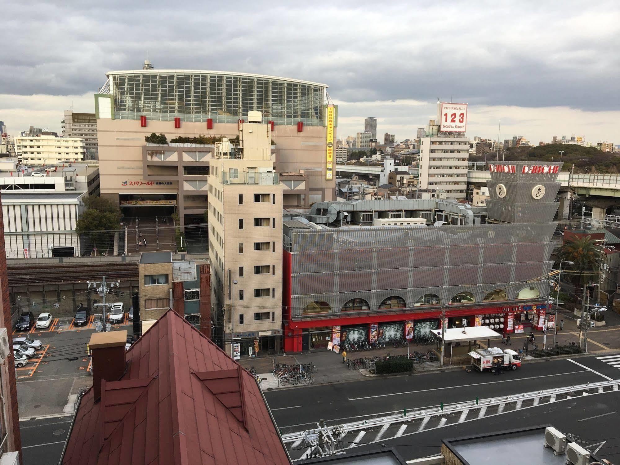 Business Hotel Shinbashi Osaka Esterno foto